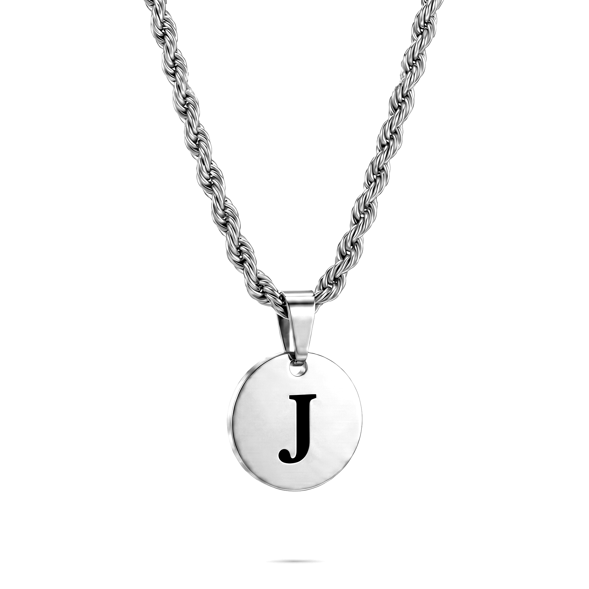 Initial Necklace "Medallion"